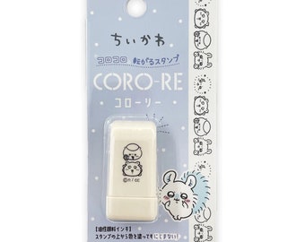 Kamio/ CORO-RE/ Chiikawa & Friends/ rollo/ rodando/ sello de rodillo/ San-X/ Chiikawa