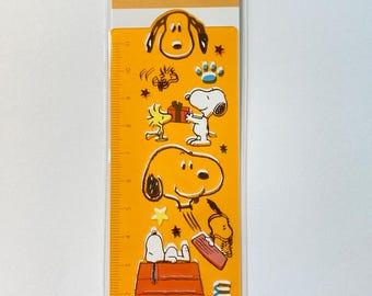 APJ | Peanuts | Snoopy | Régua de desenho | Marcador de página | Clipe | Modelo