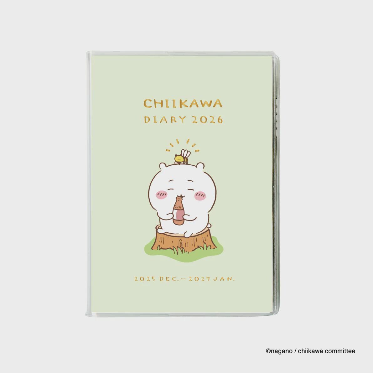 2026| ART PRINT JAPAN| Chiikawa| Flute| A6| Comic Monthly Diary