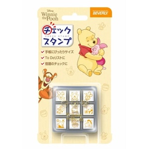 Beverly/Disney/Winnie the Pooh/Piglet/Eeyore/Tigger/9 piezas/mini/madera/juego de sellos