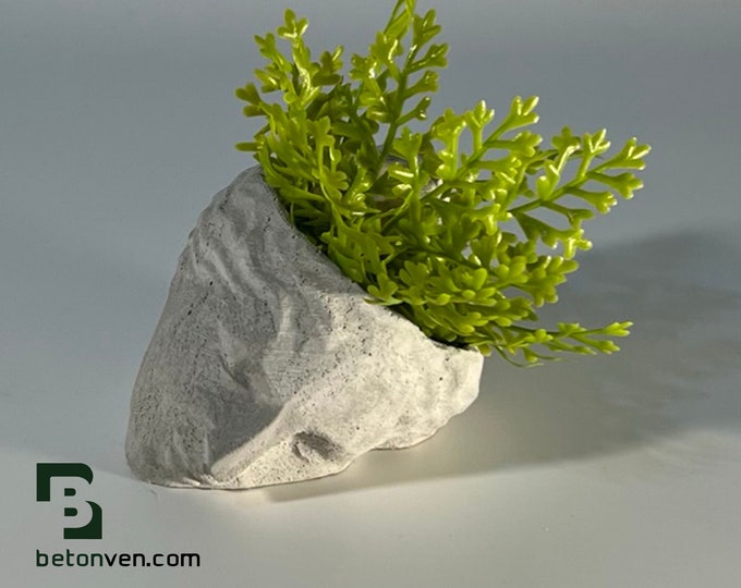 VENUS FACE PLANTER - Greek Statue Planter - Face Planter Pot - Concrete Decorations - Figurines Planters - Handmade Plant Pot