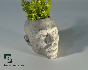 Tupac Shakur - 2pac - Makaveli - Rap Music - Succulent Planter - Dj Gift - Air plant - Music Gift