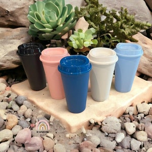 Reusable Travel Coffee Cup Variety 16oz. 5 pack