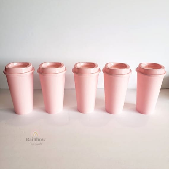 16oz Reusable Hot Coffee Cups, Blank Travel Cups