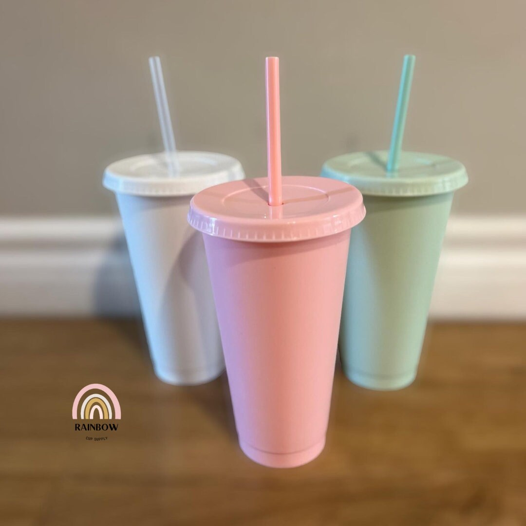 3pack Reusable Cold Cups 24oz. - Etsy
