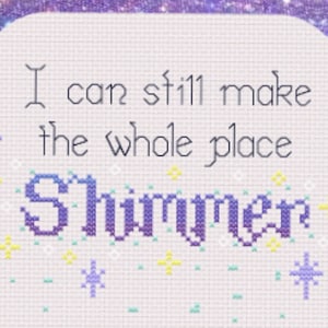 T Swift Cross Stitch Pattern