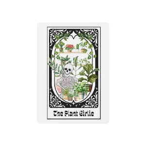 Set di carte da gioco ispirate ai tarocchi, regalo unico per giochi di carte, regalo per gli amanti delle piante, divertente inaugurazione della casa, accessorio per feste.