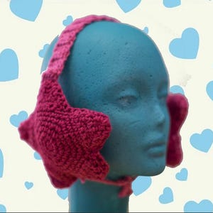 Crochet Star Ohrenschützer -6 Farbvarianten