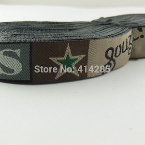 Woven ribbon, star jacquard Ribbon