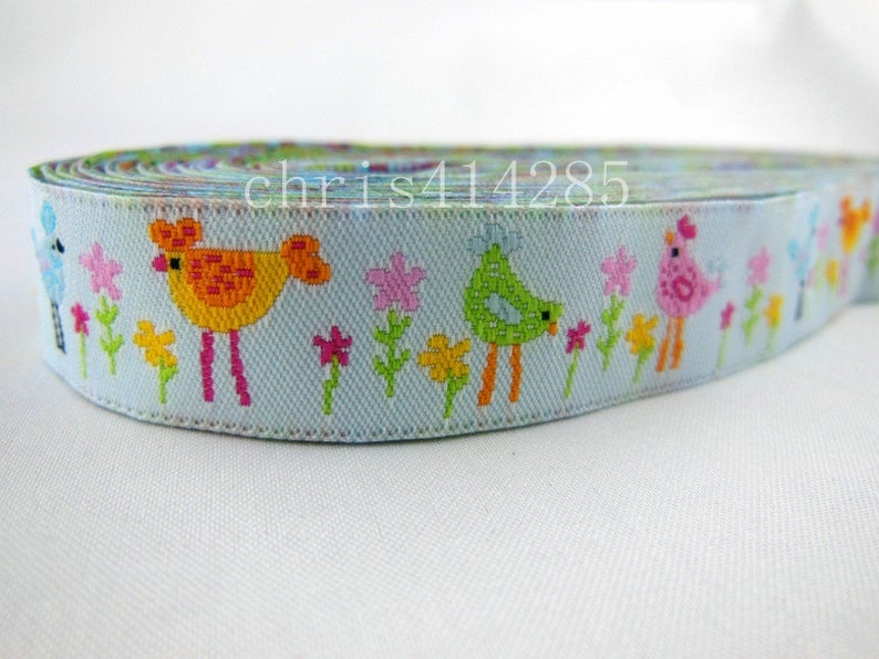 Woven ribbon, jacquard Ribbon image 1