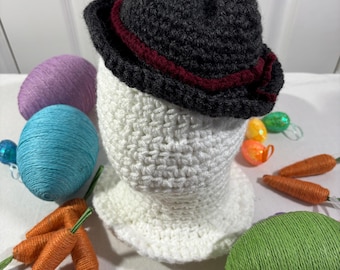 Sombrero Fedora de crochet para bebé para tu pequeño con estilo