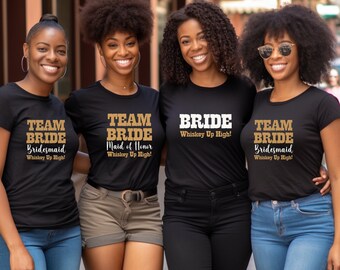 Camisetas del Equipo Novia: Camisetas a juego para despedida de soltera