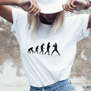 Darwin&#39;s Dream: The Baseball HomoSapiens - uniseks T-shirt voor honkbalfans
