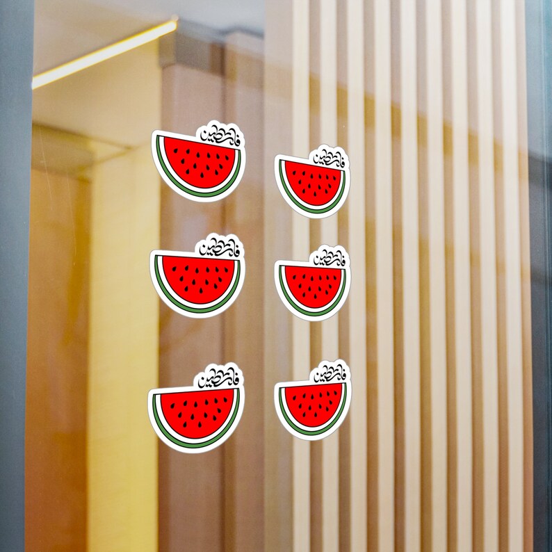 Pack of 6 Watermelon Stickers & Decals - Size Selection Available ...