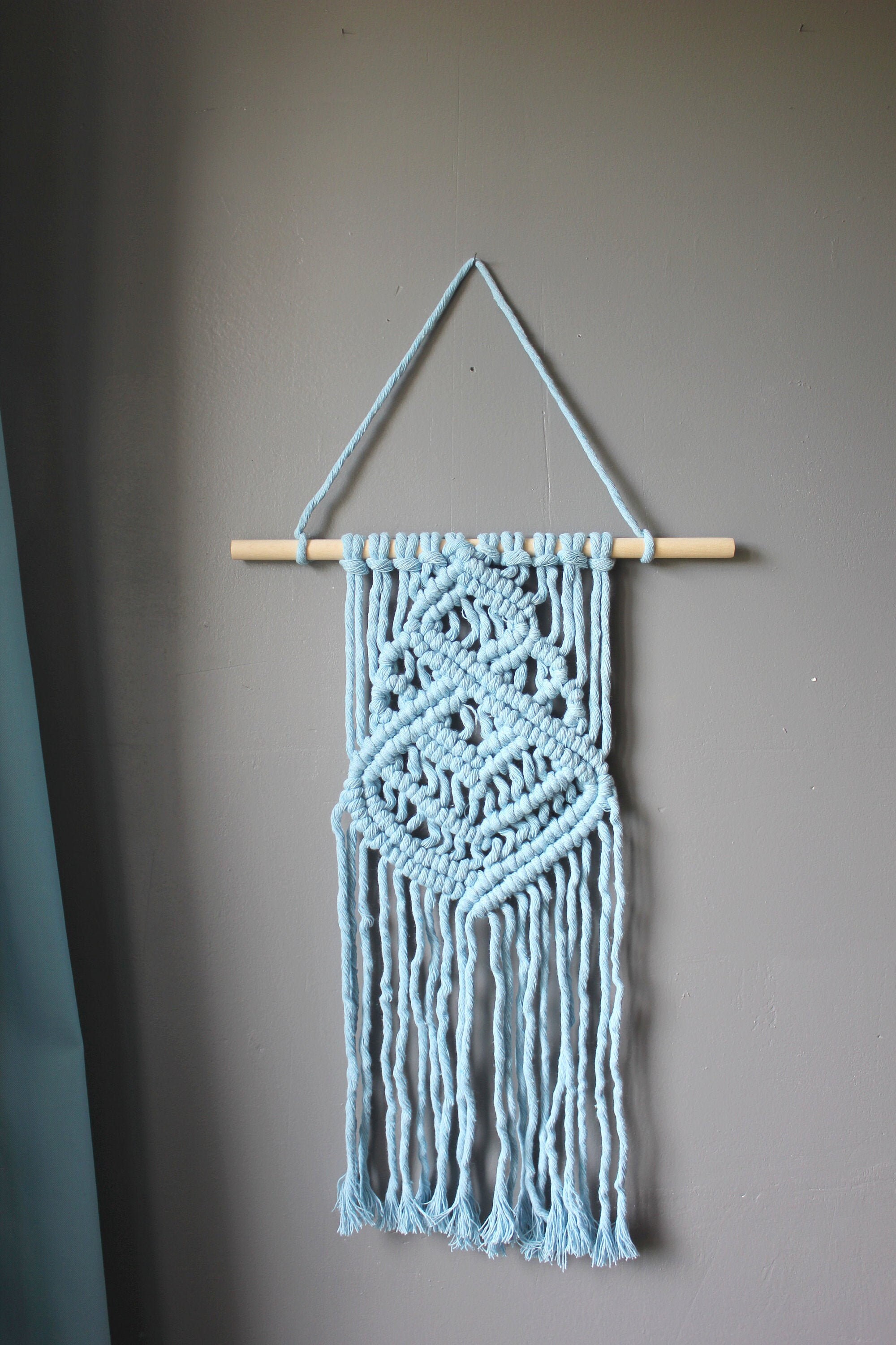 Suspension en Macramé