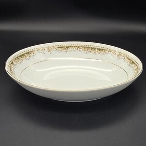 10 Inch Oval Vegetable Bowl Signature Collection Select Fine China Queen Anne Made in Japan 1950-1970