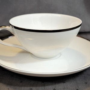Cup & Saucer Harmony House Vintage Moderne 3545 Fine China Made in Japan 1961