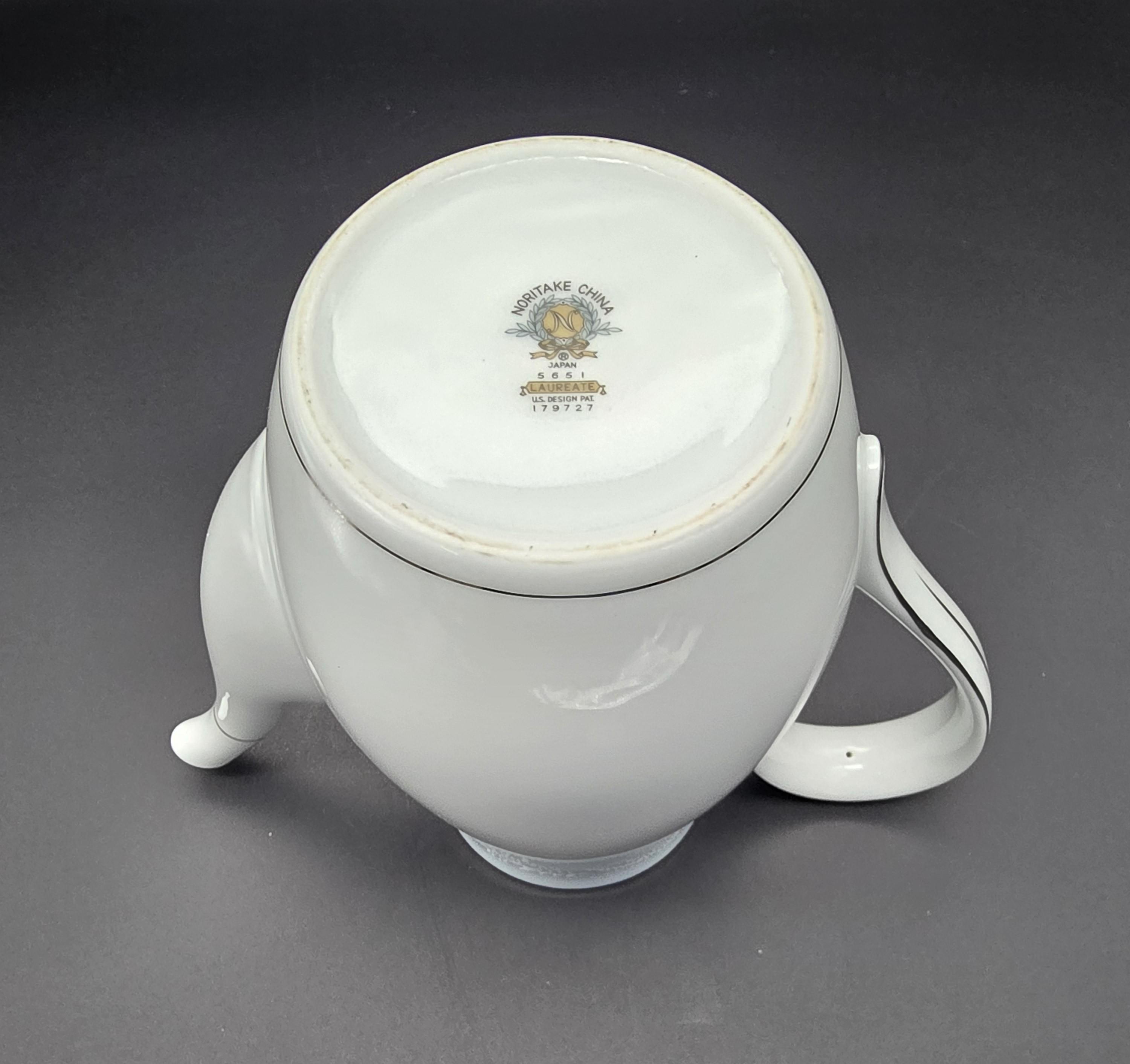 Vintage Coffee Pot With NO LID, Noritake, Laureate 5651, Made in