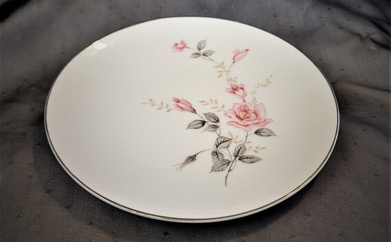 Salad Plate Castlecourt Fine China Rose Glow Made in Japan Vintage