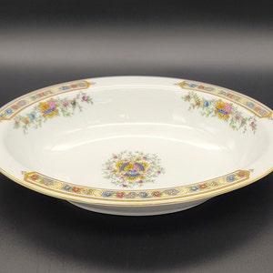 10 Inch Oval Vegetable Dish Heinrich & Co. HC26 Made in Bavaria 1930s