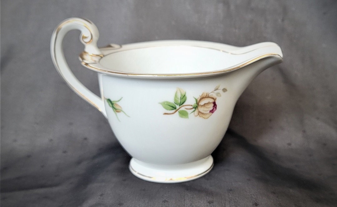 Creamer Lynmore Fine China Golden Rose Made in Japan Vintage Etsy