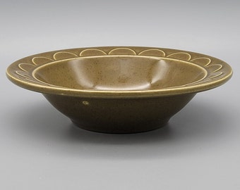 Berry/Sauce Bowl Sheffield Granada Green Made in USA 1960s-1970s
