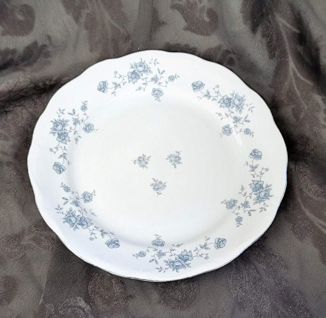 Salad Plate Traditions Fine China Made in Thailand Johann Haviland Blue