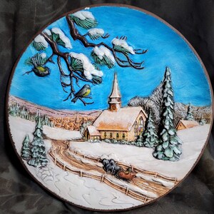 Byron Molds 3D Ceramic Wall Hanging Plate 1980