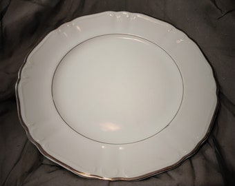 Assiette Harmony House vintage Silver Sonata Fine China Made in Japan 1960's