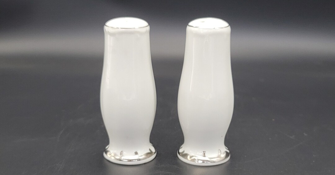 Salt & Pepper Shakers Bristol Fine China Nobility Made in Etsy