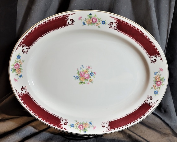 貴重！50s ホーマーラフリン磁器皿　レストランウェア　USA製ヴィンテージ食器 貴重！50s ホーマーラフリン磁器皿 レストランウェア USA製