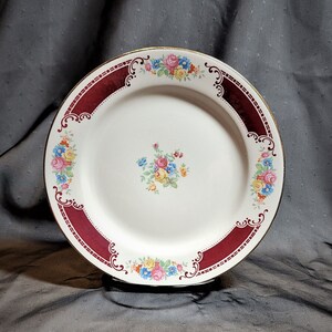Dessert Plate Homer Laughlin Majestic Made in USA Vintage 1940&#39;s