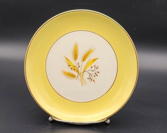 Salad Plate Century Service Corporation Autumn Gold Made in the USA 1953