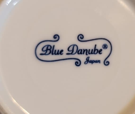 Dinner Plate Blue Danube by Blue Danube Japan Authentic Lipper International Made in Japan usa Vintage 2002 Etsy