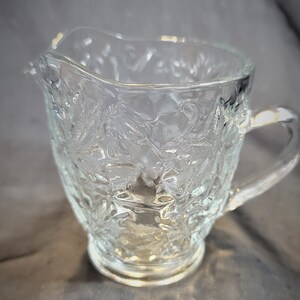 Creamer Princess House Exclusive Fantasia Clear Fine Chrystal Vintage 1985