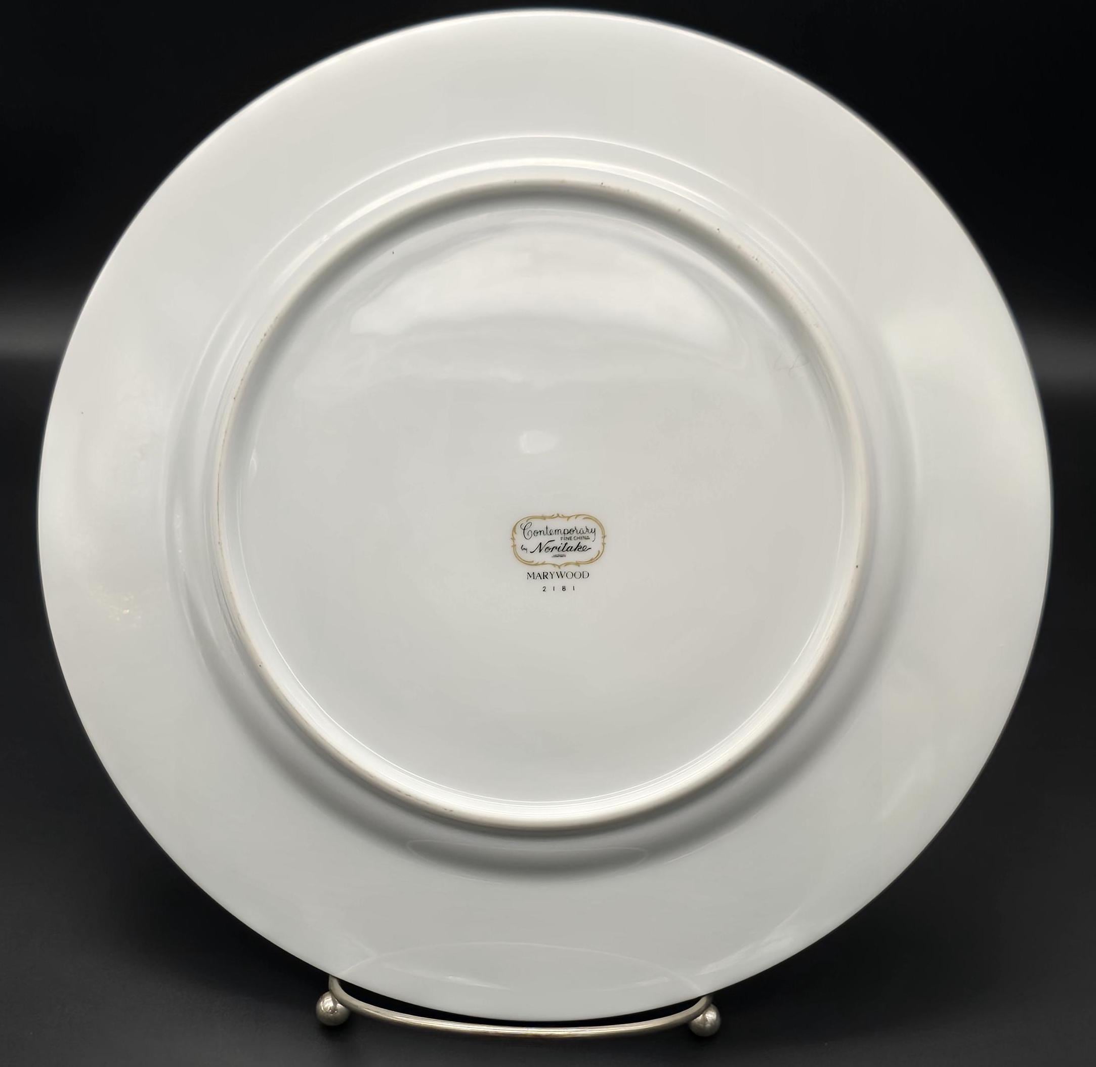 Dinner Plate Noritake China Marywood 2181 Made in Philippines