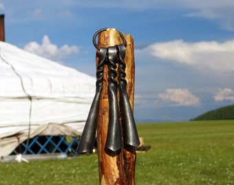 Autentiche campane sciamaniche mongole realizzate in Mongolia (disponibili in due misure)