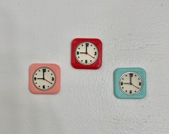 1:6 scale vintage style kitchen clock