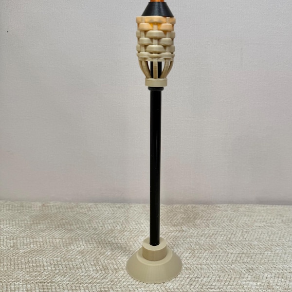 1/6 scale lighted tiki torch