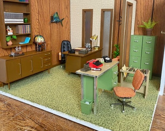 MCM Office Diorama 1/6 scale