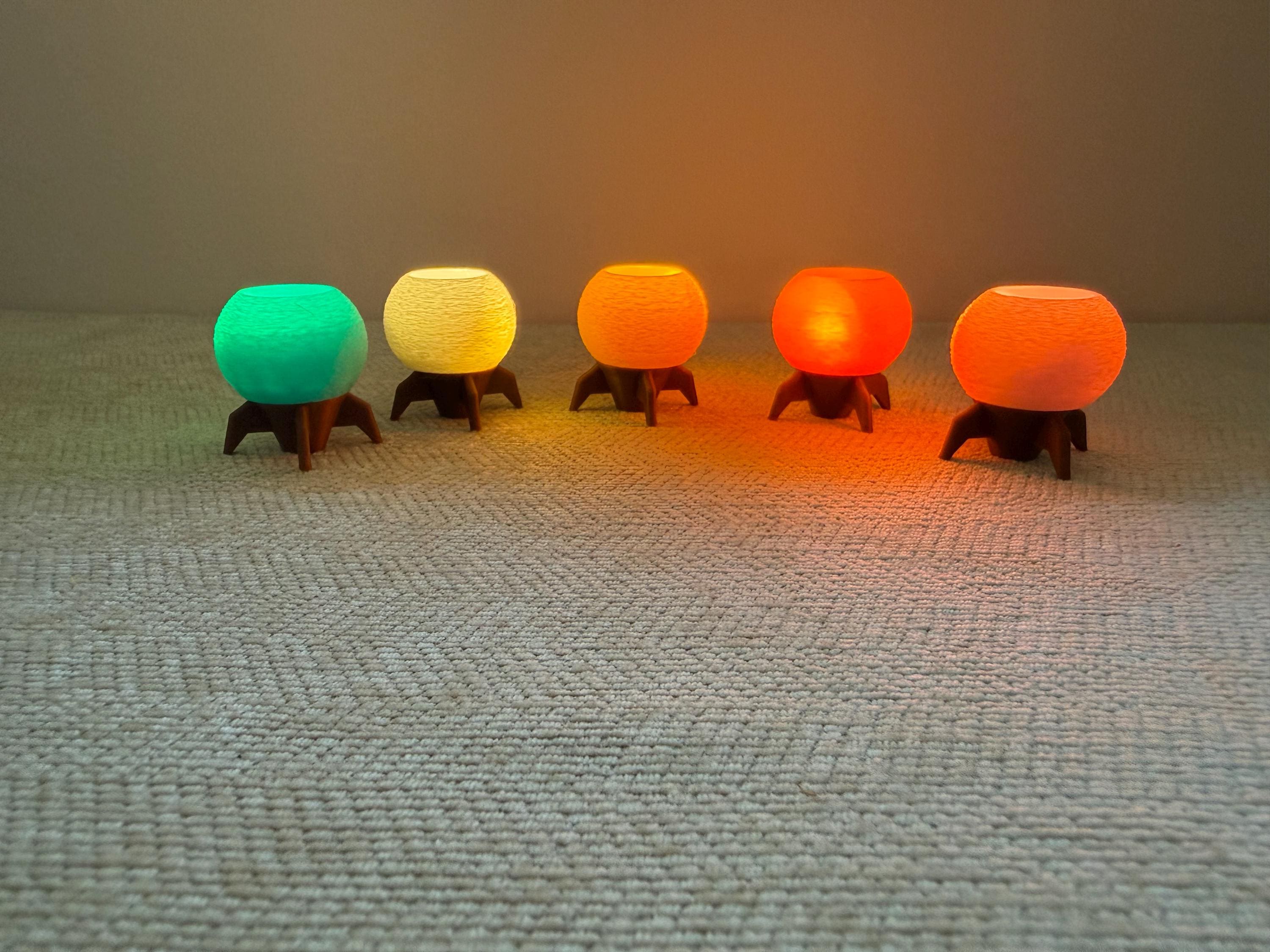 1/6 Scale Atomic Round Rocket Lamp (lighted) - Etsy