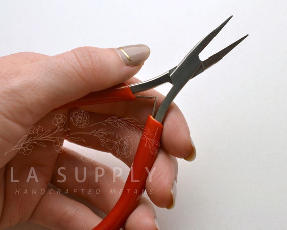 Flat nose pliers, jewelry pliers, small jewelry pliers, pliers for findings, finding pliers, jewelry making, jewelry tools