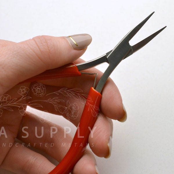 Flat nose pliers, jewelry pliers, small jewelry pliers, pliers for findings, finding pliers, jewelry making, jewelry tools