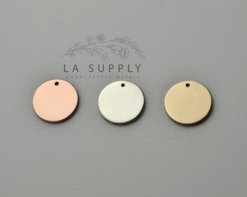 22mm Disc Blank 7/8 Round Disc Disc Blank Round Etsy