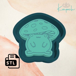Moule principal grenouille champignon pour la fabrication de moules en silicone
