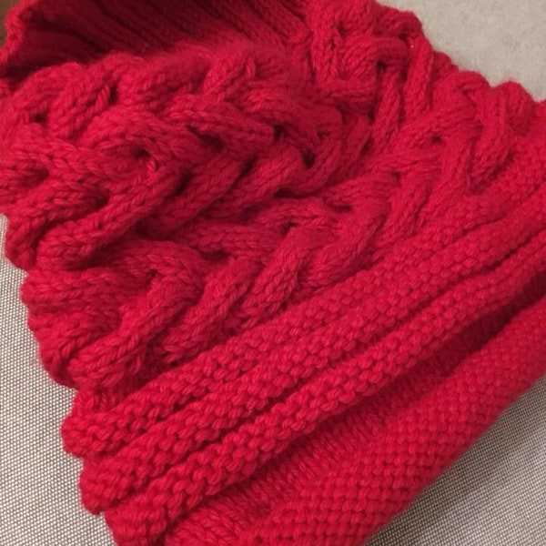 Snood Femme Rouge