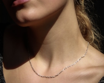 Catena cavi fine in argento sterling