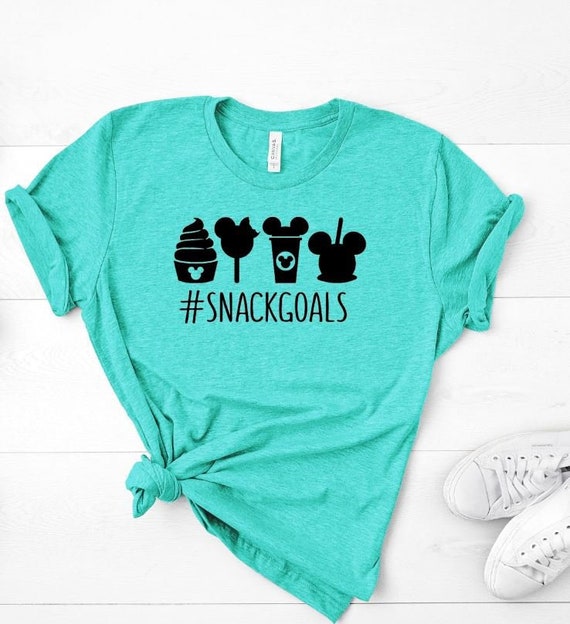 snack goals disney shirt