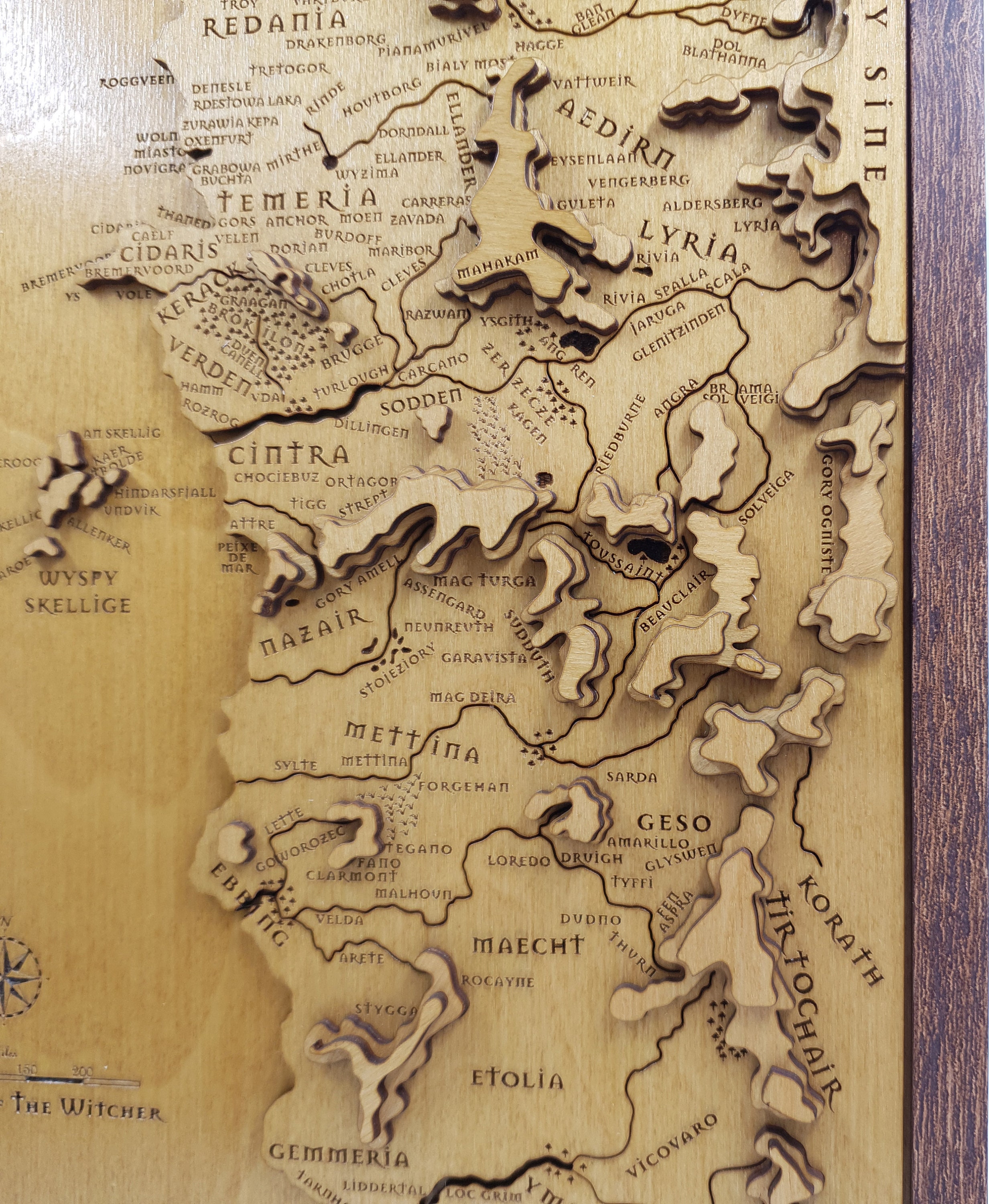 Witcher World Map High Resolution