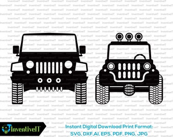 Download Jeep cherokee svg | Etsy
